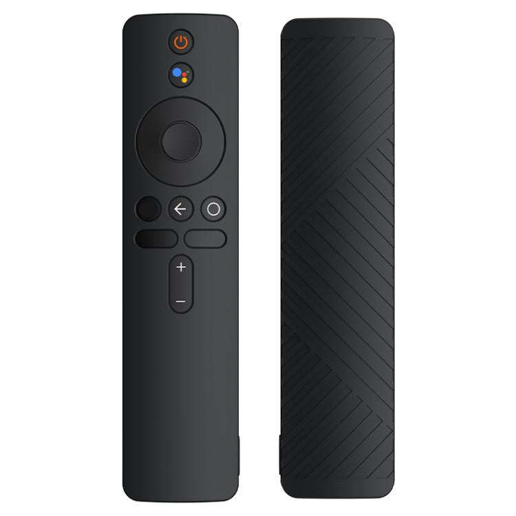 For Xiaomi 4K TV Stick Remote Control Liquid Silicone Protective Case(Black)