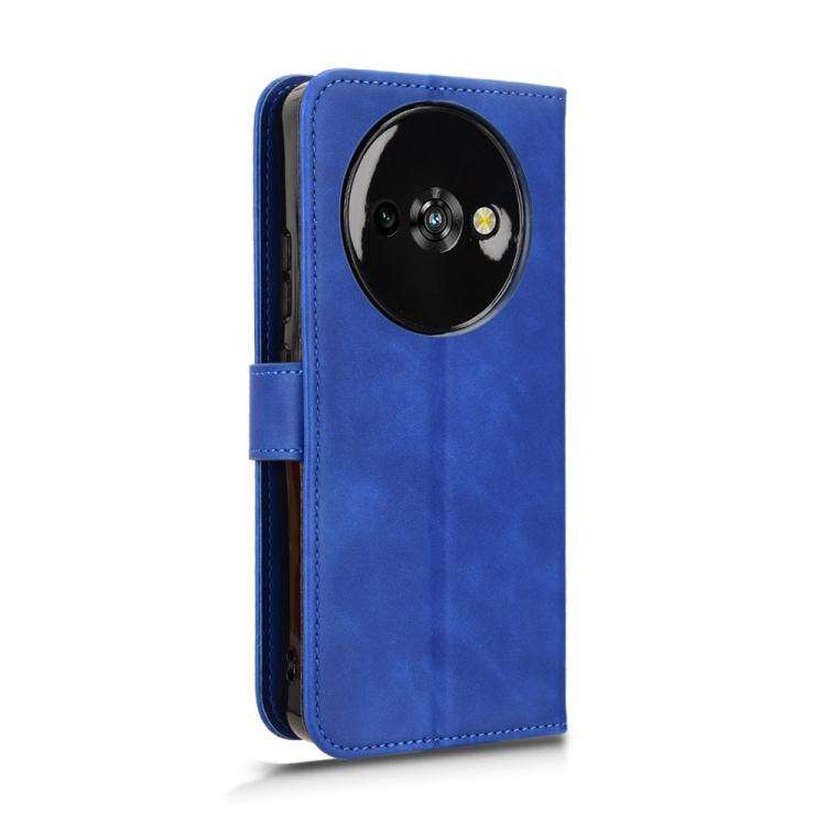 For Oukitel C59 Pro Skin Feel Magnetic Flip Leather Phone Case(Blue)