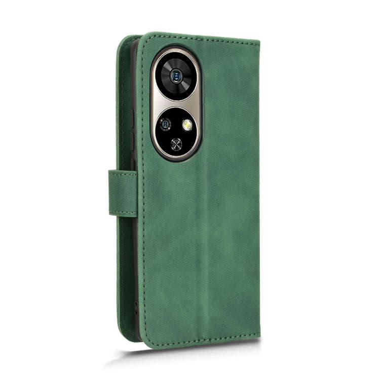 For Ulefone Note 17 Pro Skin Feel Magnetic Flip Leather Phone Case(Green)