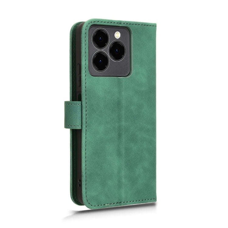 For Ulefone Note 20 Pro Skin Feel Magnetic Flip Leather Phone Case(Green)