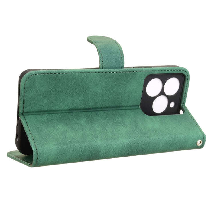 For Ulefone Note 20 Pro Skin Feel Magnetic Flip Leather Phone Case(Green)