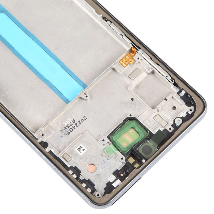 For Samsung Galaxy A73 5G SM-A736B OLED LCD Screen Digitizer Full Assembly with Frame(Black)