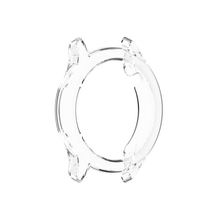 For Huawei Honor Magic watch2 42mm TPU Wrapped Empty Half Case Watch Case(Transparent White)