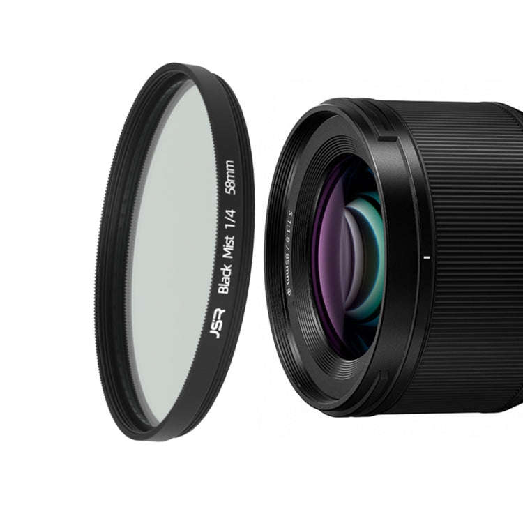JSR Black Mist Filter Camera Lens Filter, Size:58mm(1/4 Filter)
