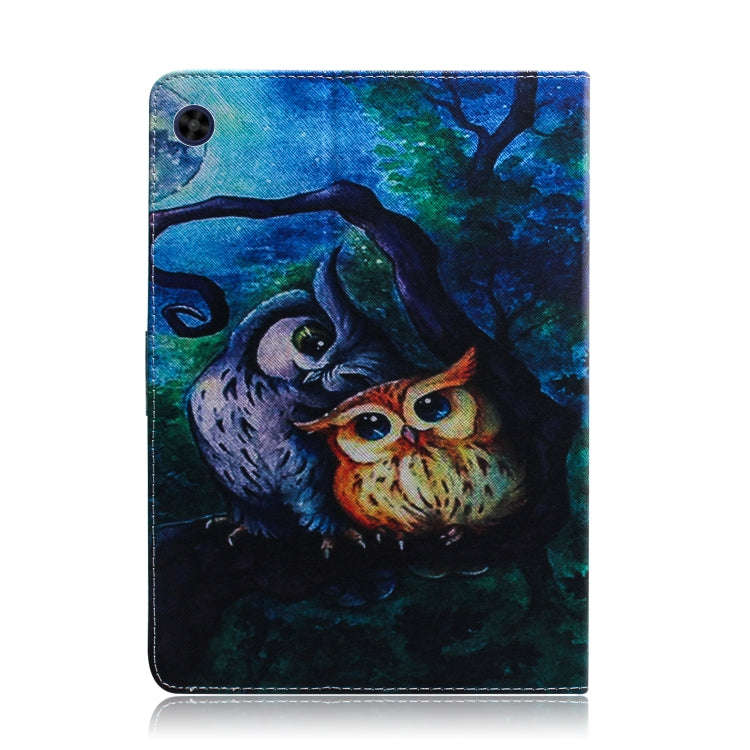For Huawei MatePad T8 Colored Drawing Pattern Horizontal Flip PU Leather Case with Holder & Card ...
