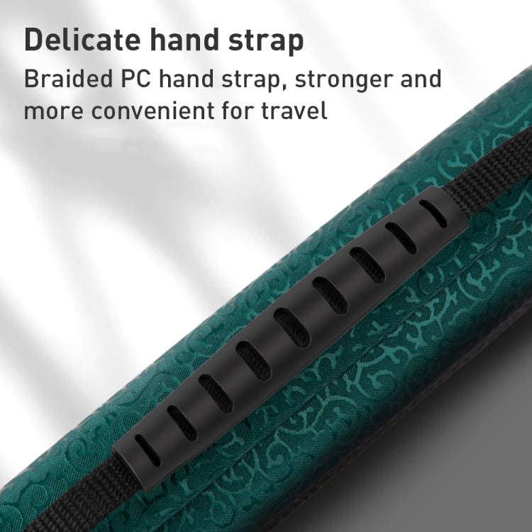 For Nintendo Switch Game Console Dragon Claw Pattern Storage Bag(Green)