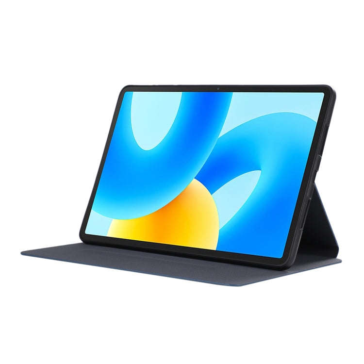 For Huawei MatePad Air TPU Flip Tablet Protective Leather Case(Dark Blue)