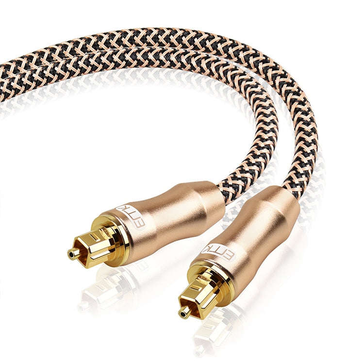 30m EMK OD6.0mm Gold-plated TV Digital Audio Optical Fiber Connecting Cable