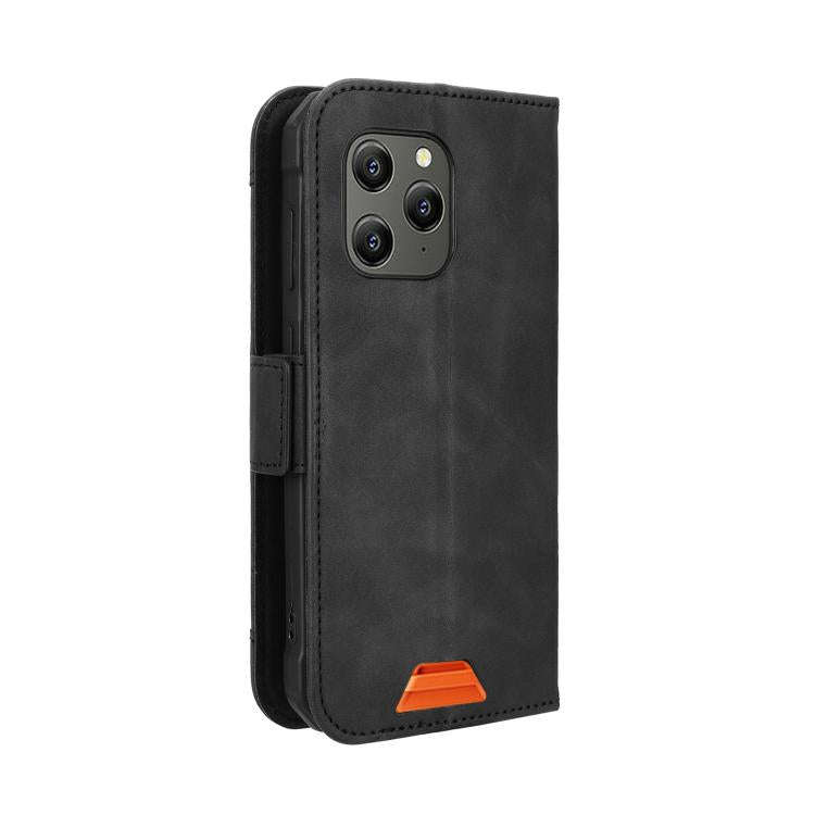 For Blackview BV5300 / BV5300 Pro Skin Feel Calf Texture Card Slots Leather Phone Case(Black)