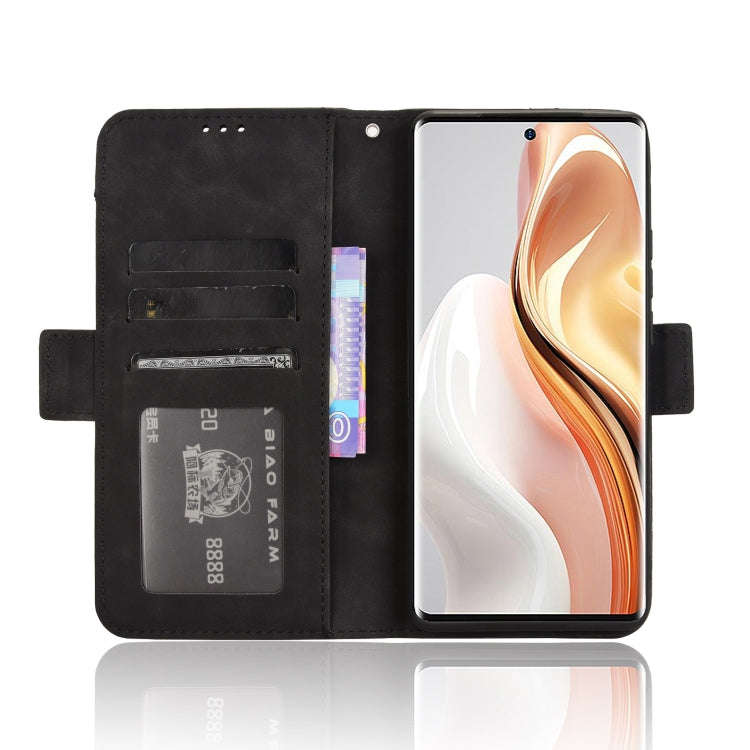 For Ulefone Note 17 Pro Skin Feel Calf Texture Card Slots Leather Phone Case(Black)