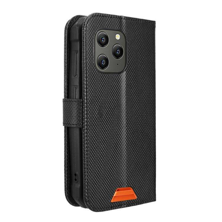 For Blackview BV5300 / BV5300 Pro Diamond Texture Leather Phone Case(Black)
