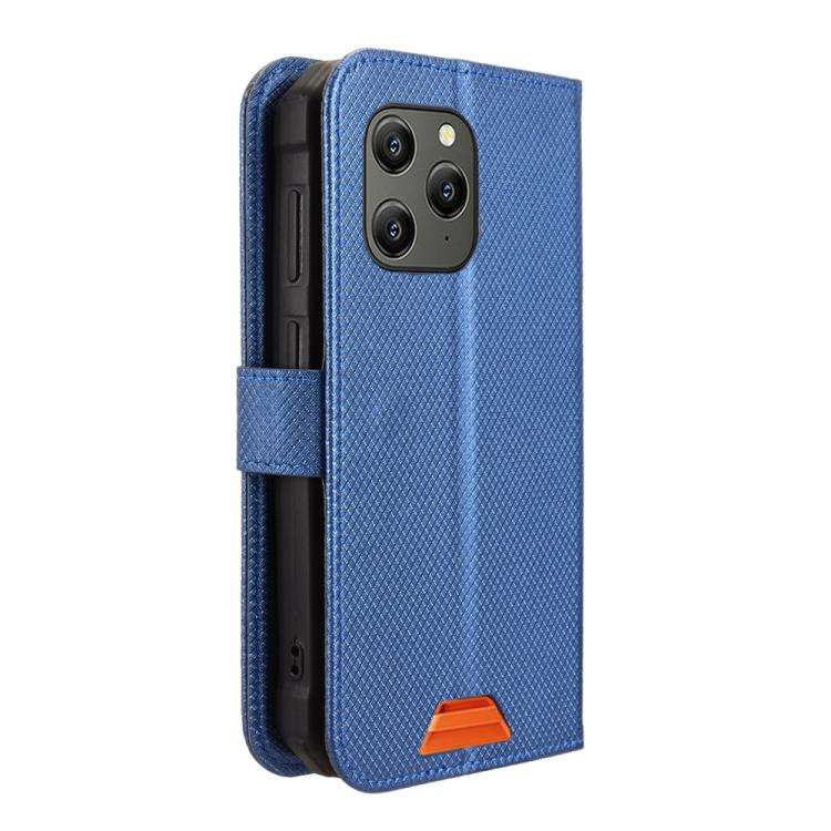 For Blackview BV5300 / BV5300 Pro Diamond Texture Leather Phone Case(Blue)