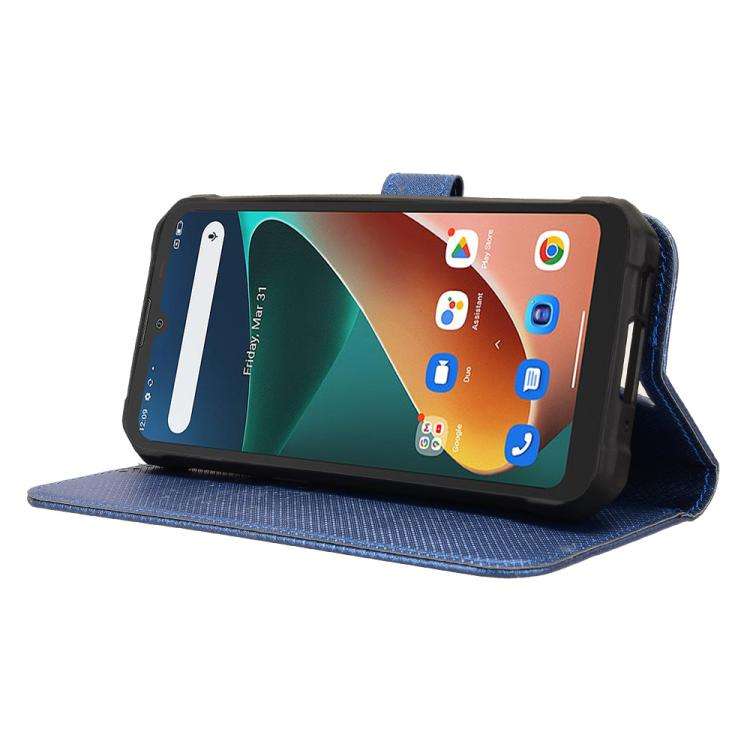 For Blackview BV5300 / BV5300 Pro Diamond Texture Leather Phone Case(Blue)