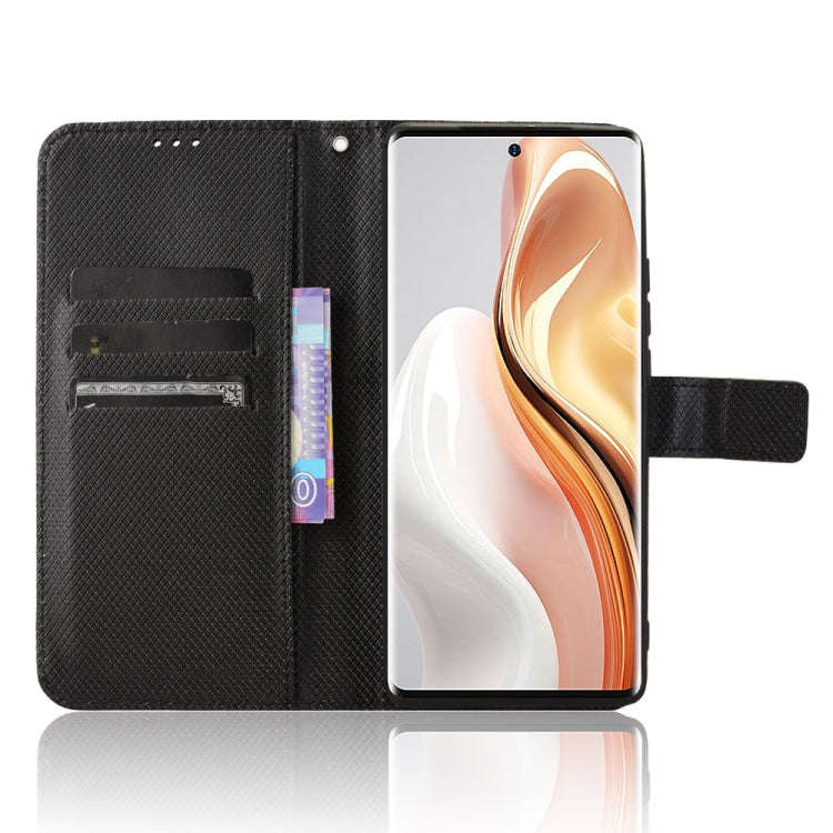 For Ulefone Note 17 Pro Diamond Texture Leather Phone Case(Black)