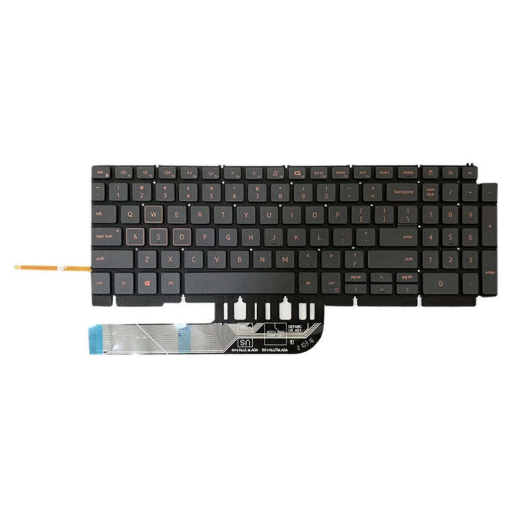 For Dell Latitude 7400 3400 5400 7410 5401 Spanish Version Backlight Laptop Keyboard(Black)