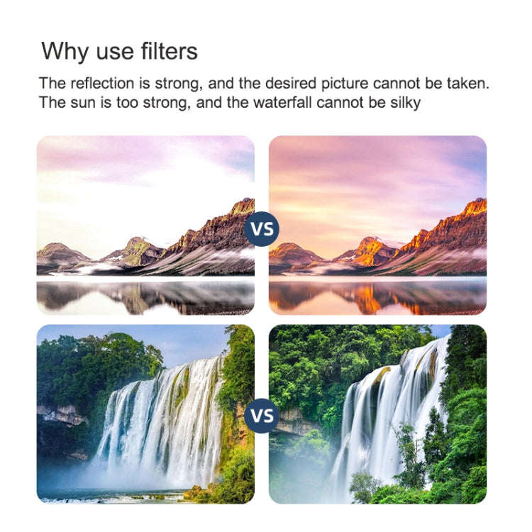 ND32 Filter Action Camera Lens Filter For GoPro Hero11 Black / Hero11 Black mini / HERO10 Black /...