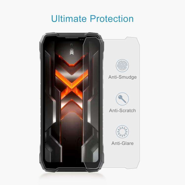 For Blackview ROCK 5 10pcs 0.26mm 9H 2.5D Tempered Glass Film