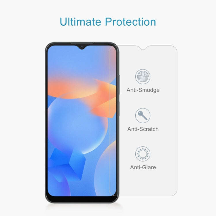 For Blackview A52 Pro 50pcs 0.26mm 9H 2.5D Tempered Glass Film