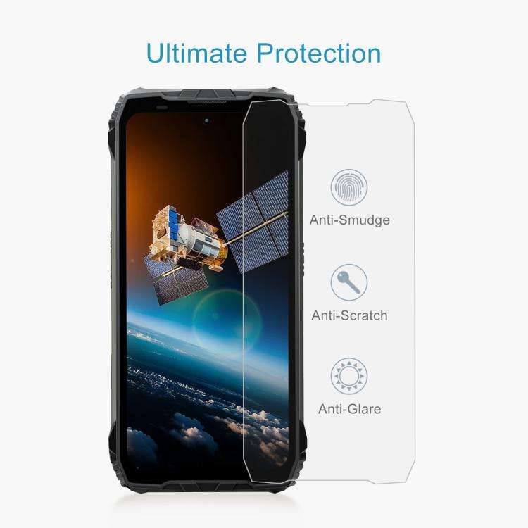 For Blackview Rock 2 Pro 50pcs 0.26mm 9H 2.5D Tempered Glass Film