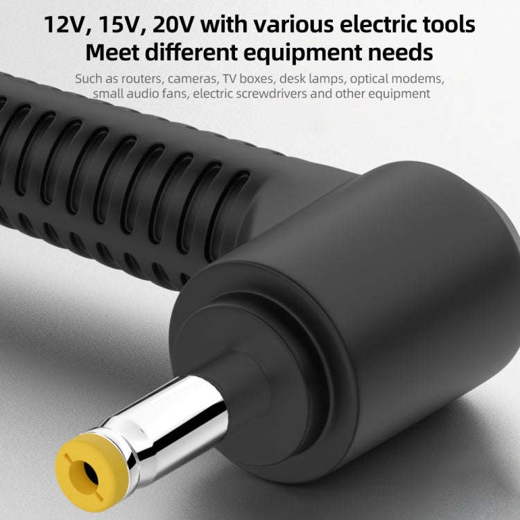 15V 5.5 x 2.5mm DC Power to Type-C Adapter Cable