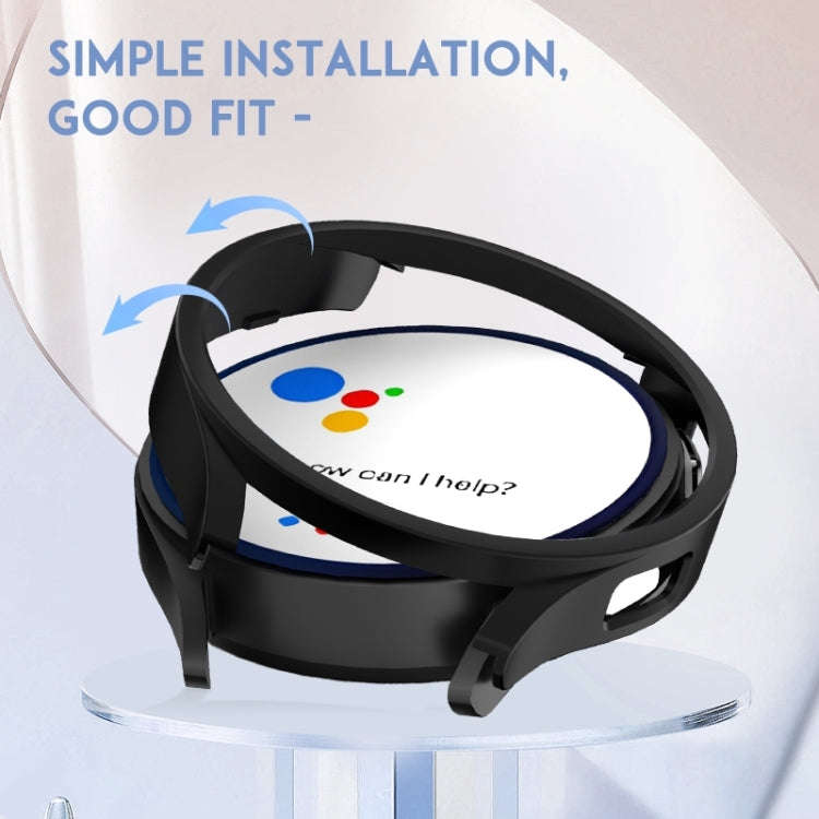 For Samsung Galaxy Watch 6 44mm Half-inclusive PC Watch Protective Case(Silver)