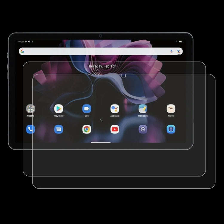 For Blackview Tab 16 Pro 2pcs 9H 0.3mm Explosion-proof Tempered Glass Film