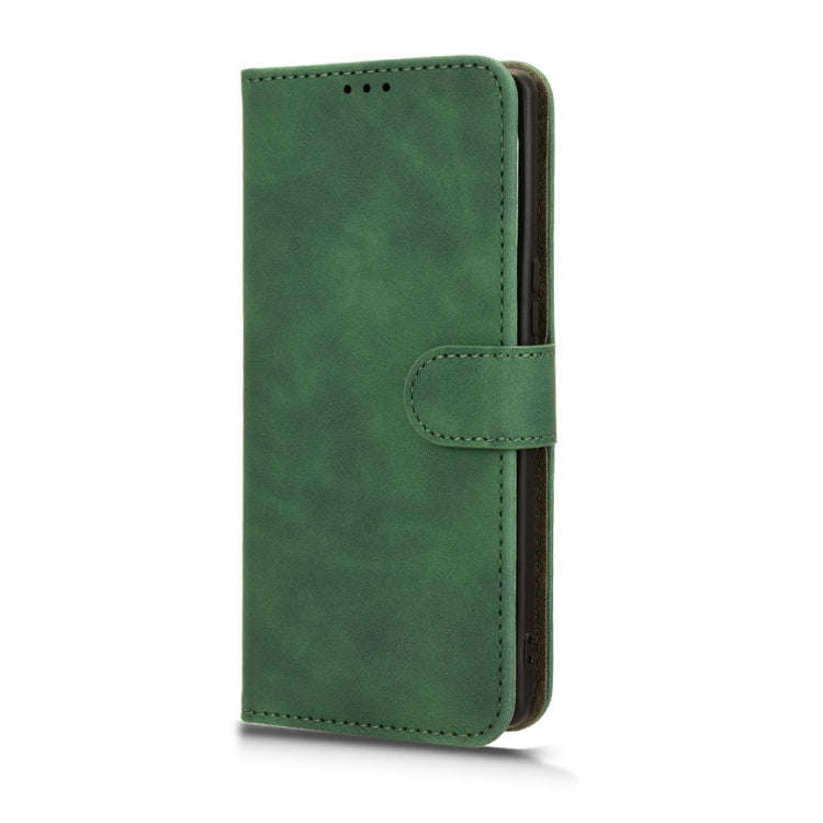 For Blackview A200 Pro Skin Feel Magnetic Flip Leather Phone Case(Green)