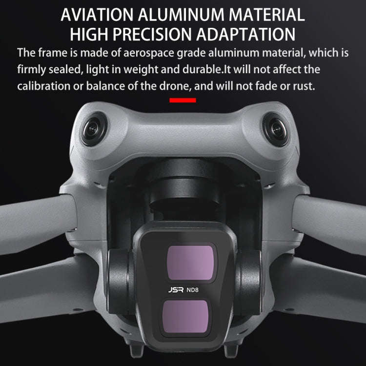 For DJI Air 3 JSR KB Series Drone Lens Filter, Filter:ND32PL