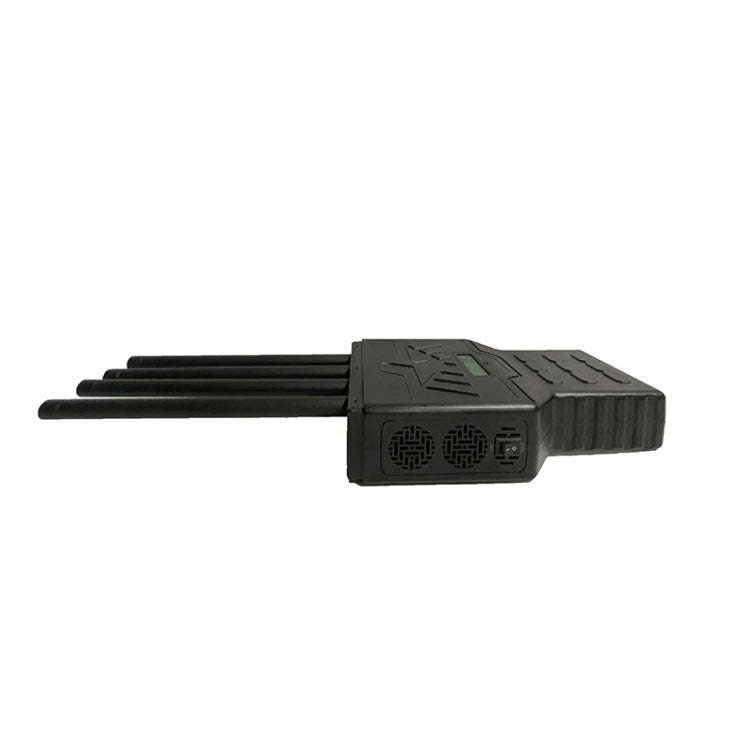 JAX-121P-4 30W Handheld Remote Control Signal Jammer(Black)