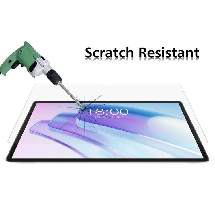 For Teclast M50S 10.1 2pcs 9H 0.3mm Explosion-proof Tempered Glass Film