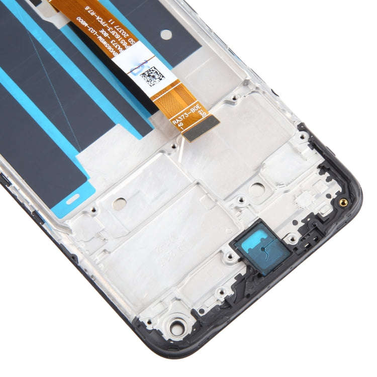 For OPPO A32 4G OEM LCD Screen Digitizer Full Assembly with Frame
