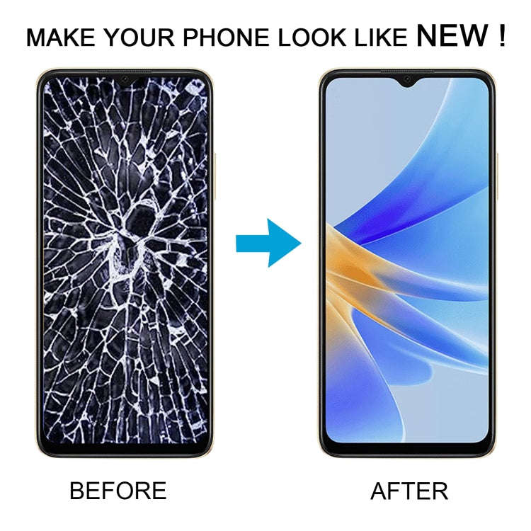 For OPPO A1x OEM LCD Screen Digitizer Full Assembly with Frame