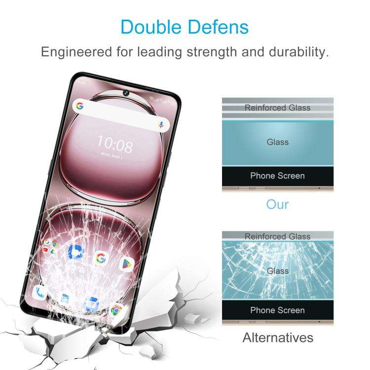 For Umidigi Note 100 5G 10pcs 0.26mm 9H 2.5D Tempered Glass Film