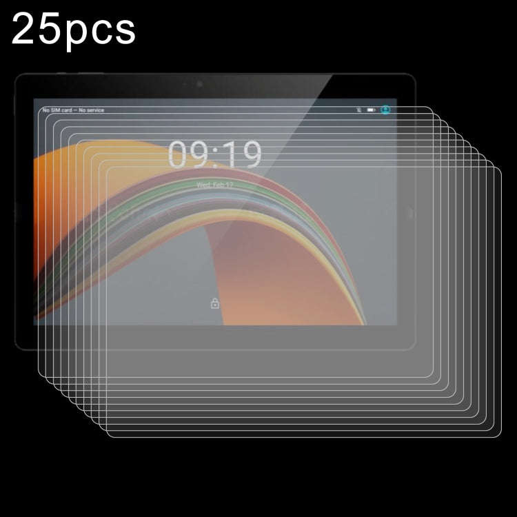 For ZTE Blade X10 Pro 25pcs 9H 0.3mm Explosion-proof Tempered Glass Film