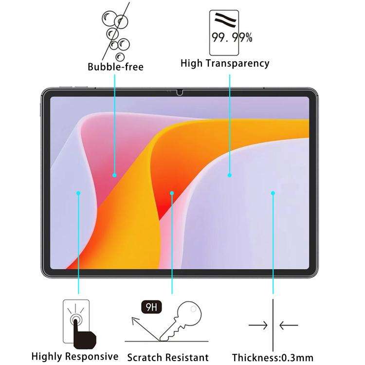 For Ulefone Tab A12 Pro 12.2 inch 9H 0.3mm Explosion-proof Tempered Glass Film