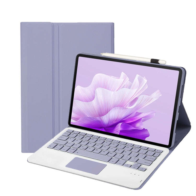 For Huawei MatePad 11.5 2023 AH17-A Lambskin Texture Ultra-thin Detachable Bluetooth Keyboard Lea...