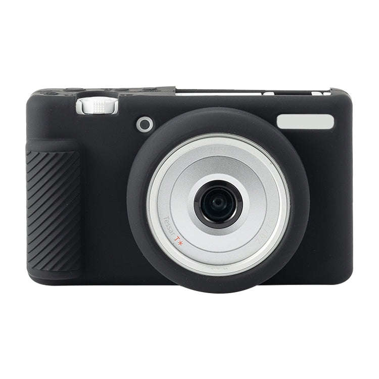 For Sony ZV-1F / ZV1 M2 Soft Silicone Protective Case(Black)