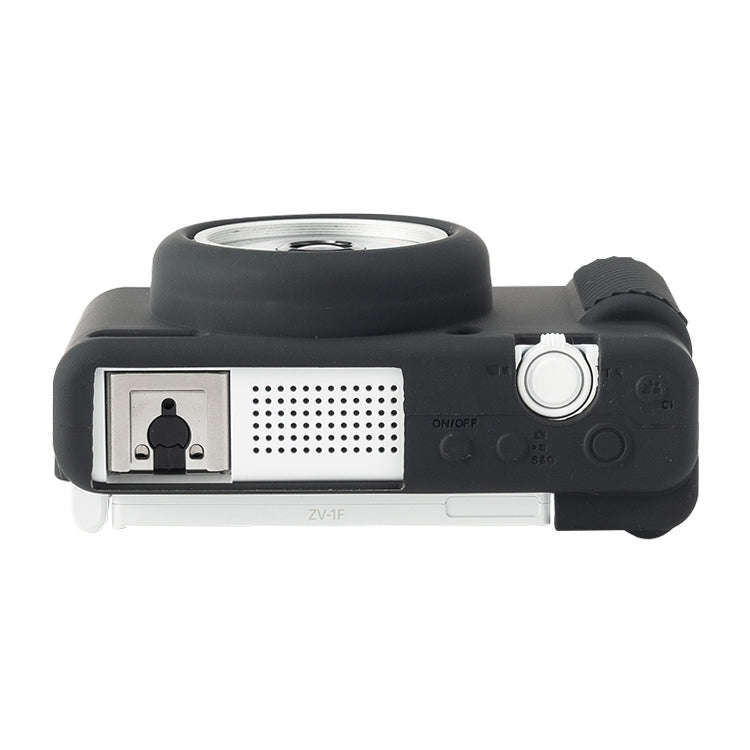 For Sony ZV-1F / ZV1 M2 Soft Silicone Protective Case(Black)