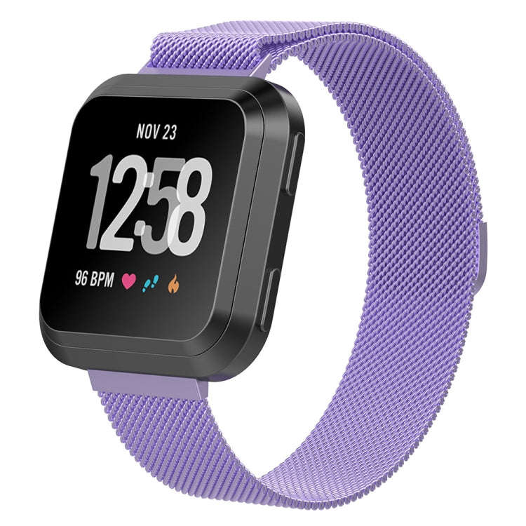 For Fitbit Versa 2 / Fitbit Versa / Fitbit Versa Lite Milanese Watch Band,, Large Size: 2.3x25.8c...