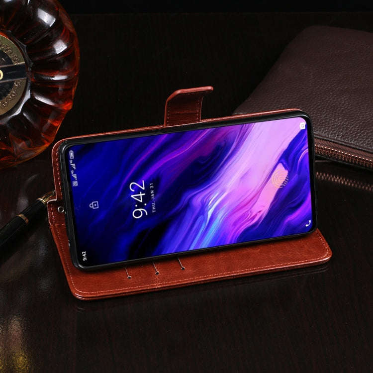 For UMIDIGI S5 Pro idewei Crazy Horse Texture Horizontal Flip Leather Case with Holder & Card Slo...