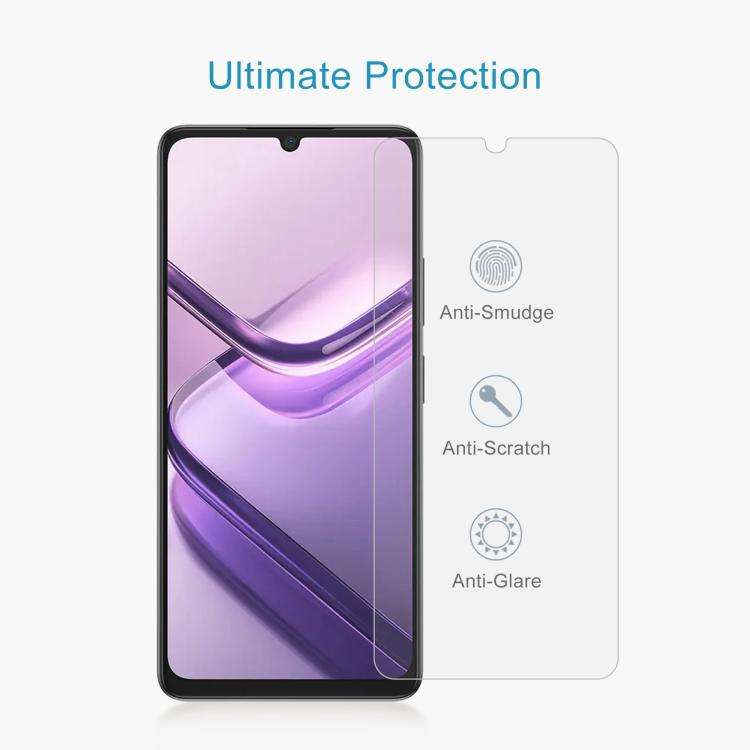 For DOOGEE Note 58 Pro 10pcs 0.26mm 9H 2.5D Tempered Glass Film