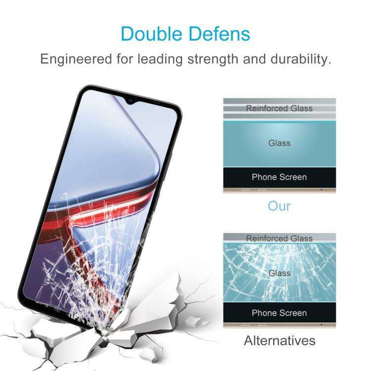 For DOOGEE Note 56X Pro 10pcs 0.26mm 9H 2.5D Tempered Glass Film