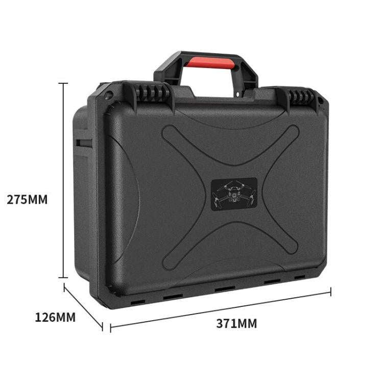 For DJI Mini 4 Pro STARTRC Drone Kit Waterproof ABS Suitcase Storage Box(Black Red)