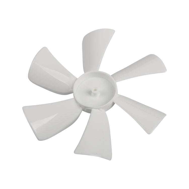 A8702 6 inch RV Skylight Vent D-hole Fan Blade(White)