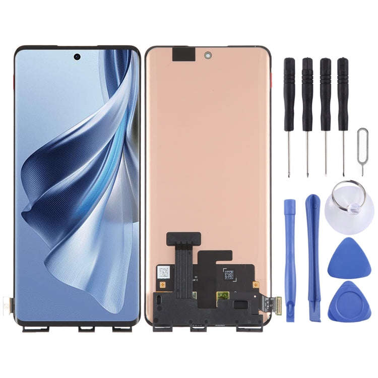 For OPPO Reno10 Pro 5G Global CPH2525 Original AMOLED LCD Screen with Digitizer Full Assembly