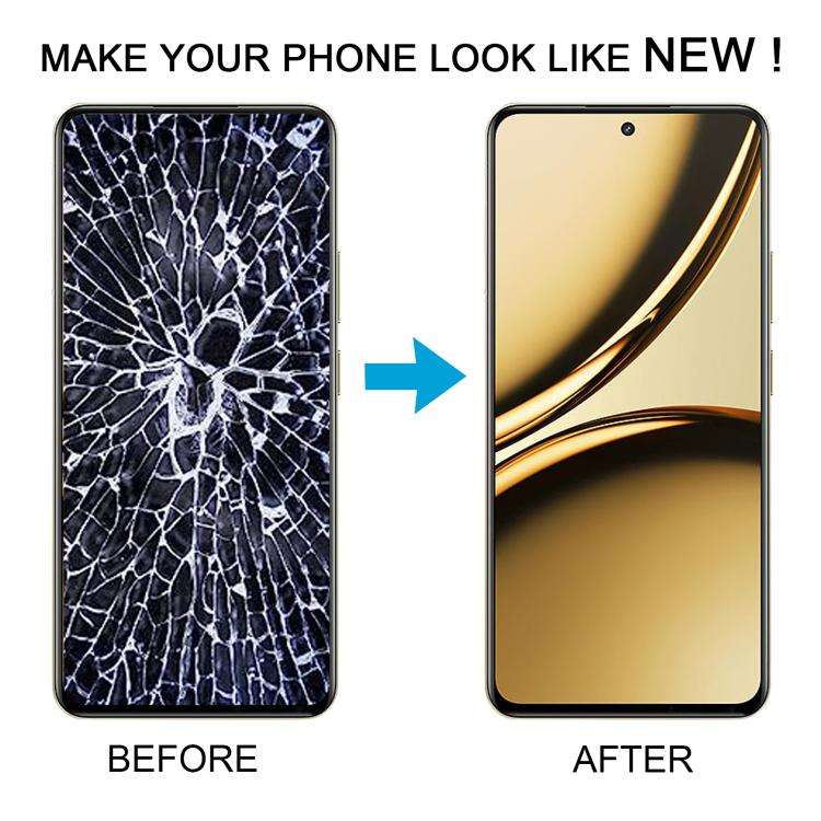 For Realme Narzo 70 Pro 5G RMX3868 Original AMOLED LCD Screen with Digitizer Full Assembly
