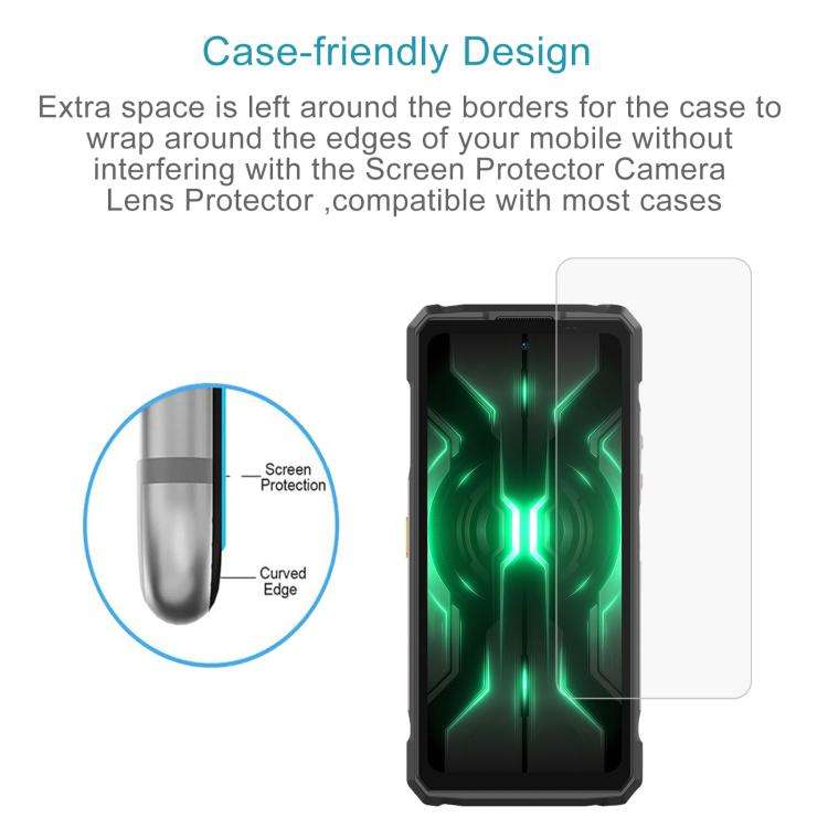 For Ulefone Armor 33 Pro 10pcs 0.26mm 9H 2.5D Tempered Glass Film