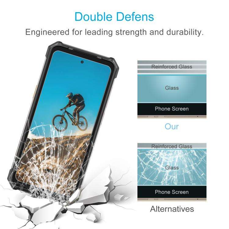 For Ulefone Rugking 5 Pro 10pcs 0.26mm 9H 2.5D Tempered Glass Film