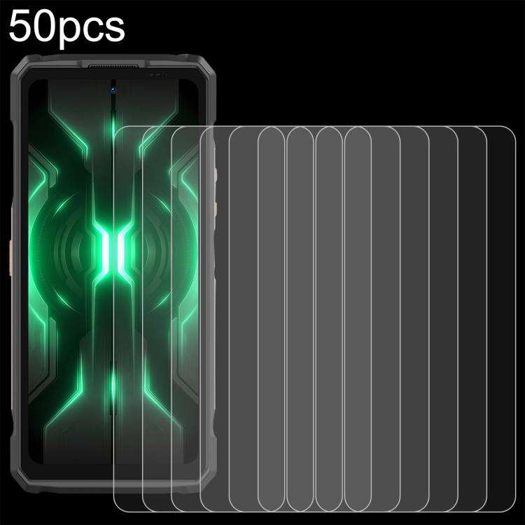 For Ulefone Armor 33 Pro 50pcs 0.26mm 9H 2.5D Tempered Glass Film