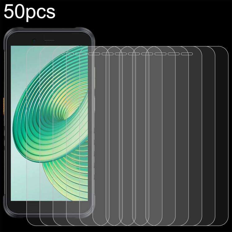 For Ulefone RugKing 2 Pro 50pcs 0.26mm 9H 2.5D Tempered Glass Film